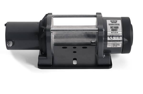 Warn - Warn DC1000 Industrial DC Hoist 1000 lbs. 12V DC Motor Short Drum Hoist Only  -  84350 - Image 1