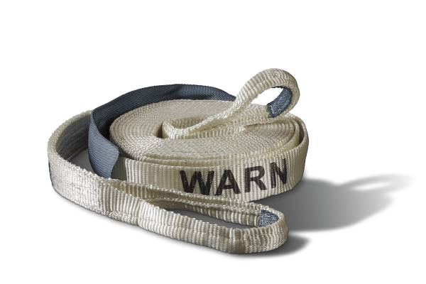 Warn - Warn Premium Recovery Strap 2 in. x 30 ft. 14400 lbs./8165 kg Incl. Nylon Sleeve  -  88922 - Image 1