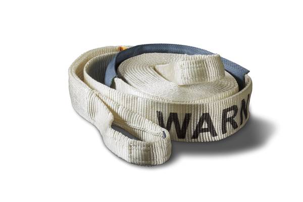 Warn - Warn Premium Recovery Strap 3 in. x 30 ft. 21600 lbs./9797 kg Incl. Nylon Sleeve  -  88924 - Image 1