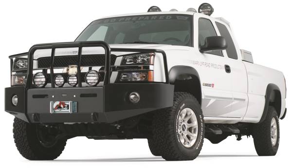 Warn - Warn Heavy Duty Bumper Black For use w/ Brush and Grill Guards  -  93470 - Image 1