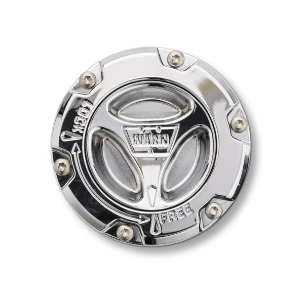 Warn - Warn Premium Manual Hub Chrome  -  95070 - Image 1