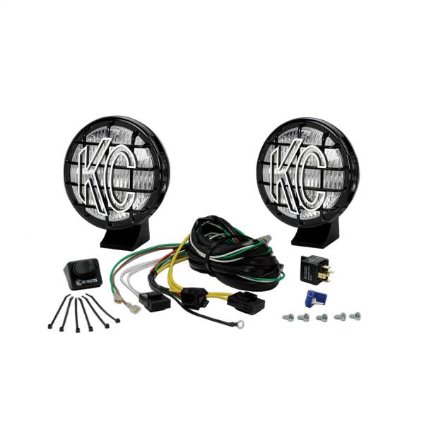 KC Hilites - KC Hilites 5in. Apollo Pro Halogen-2-Light System-55W Fog Beam  -  0452 - Image 1