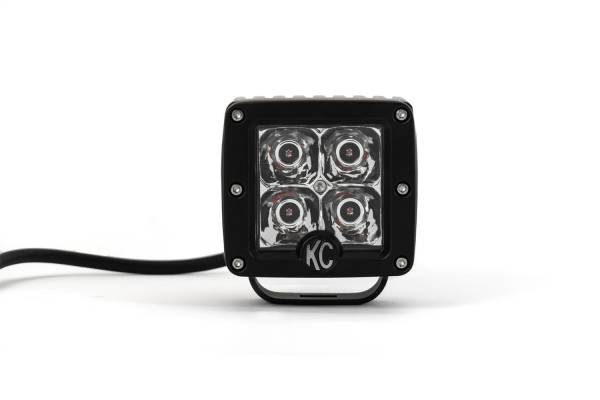 KC Hilites - KC Hilites C3 LED 3in. Amber Spot System 12w (ea)  -  1315 - Image 1