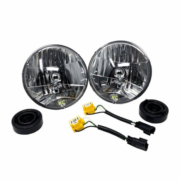 KC Hilites - KC Hilites Headlight Jeep JK 07-18 H4 DOT (pr)  -  42302 - Image 1