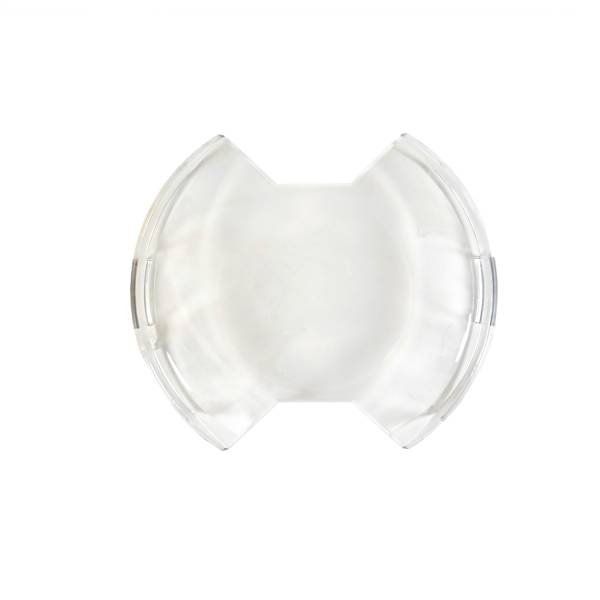 KC Hilites - KC Hilites 6in. SlimLite LED-Light Shield-Clear  -  5103 - Image 1