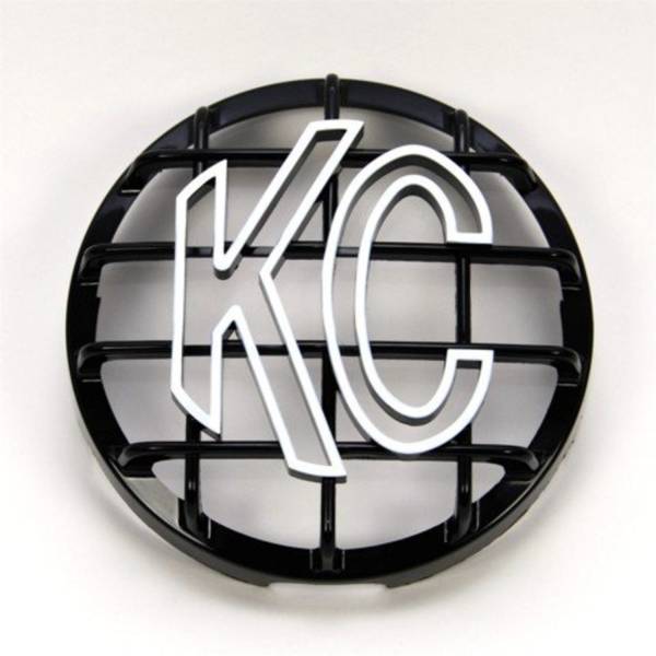 KC Hilites - KC Hilites Grill 6in. Black ABS Stone Guard (ea)  -  7210 - Image 1