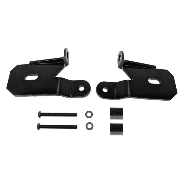 KC Hilites - KC Hilites Jeep JL A-Pillar Bracket Set Blk  -  7318 - Image 1