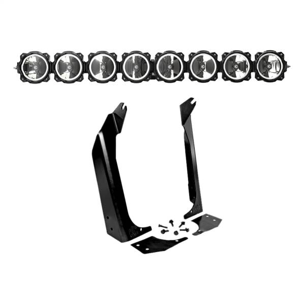 KC Hilites - KC Hilites Jeep TJ Pro6 Gravity LED 8-Lt Overhead Sys  -  91337 - Image 1