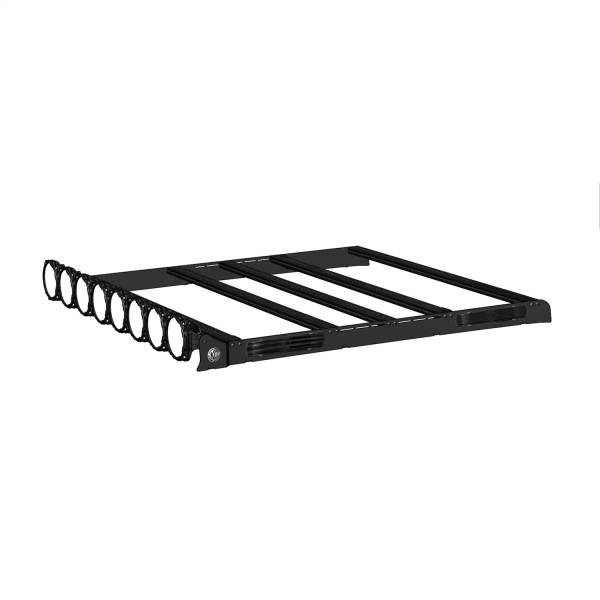 KC Hilites - KC Hilites M-RACK KIT-50in. Pro6 Light Bar Roof Rack-Side Blackout Plates-for 07-18 Jeep JK Unlimited  -  92144 - Image 1