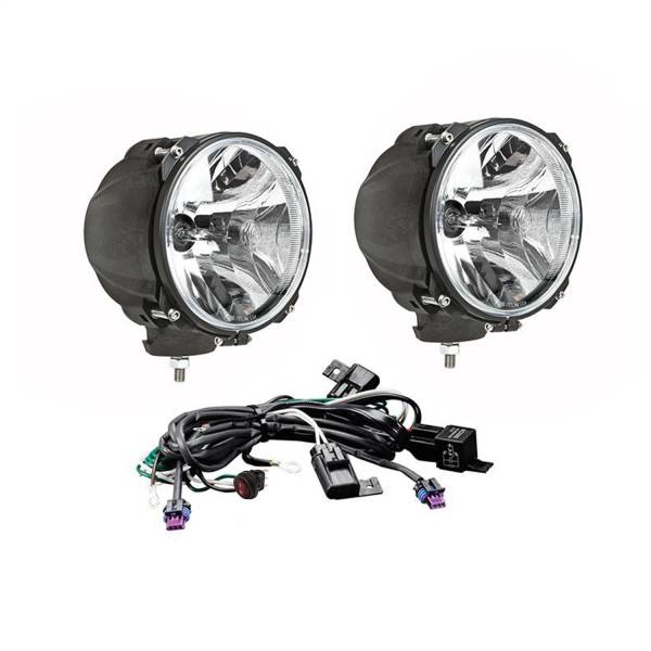 KC Hilites - KC Hilites Carbon POD 70W HID Spot Beam Pair Pack Light System-KC #96422  -  96422 - Image 1