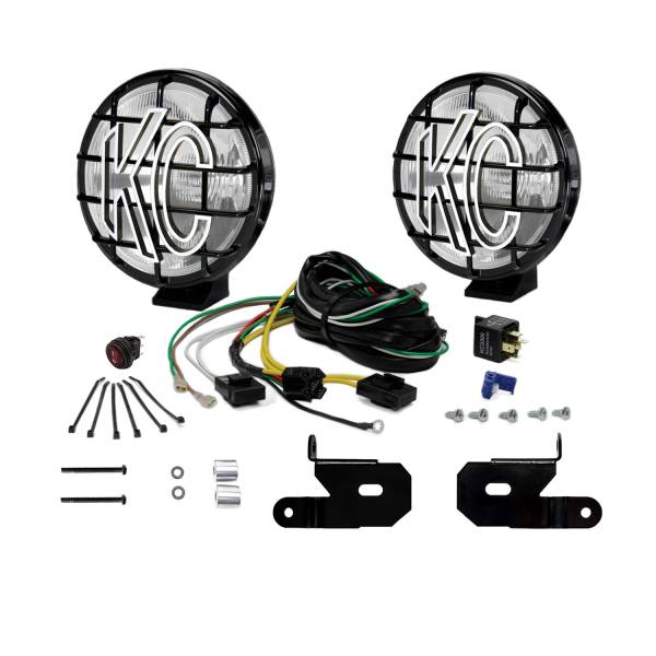 KC Hilites - KC Hilites KIT Jeep JL A-Pillar+Apollo Pro Spread Sys  -  97114 - Image 1