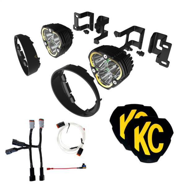 KC Hilites - KC Hilites Toyota FLEX ERA® 3 Fog Pocket Kits-Off-Road Lights-Spot  -  97152 - Image 1
