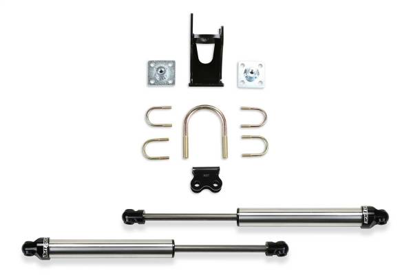 Fabtech - Fabtech Dual Dirt Logic 2.25 Stainless Steel Steering Stabilizer Kit  -  FTS220512 - Image 1