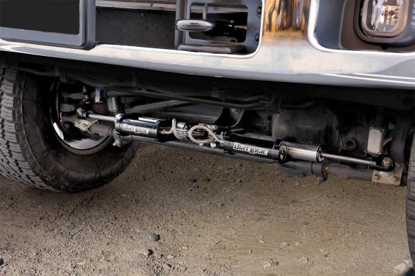 Fabtech - Fabtech Dual Dirt Logic 2.25 Stainless Steel Steering Stabilizer Kit  -  FTS221162 - Image 1