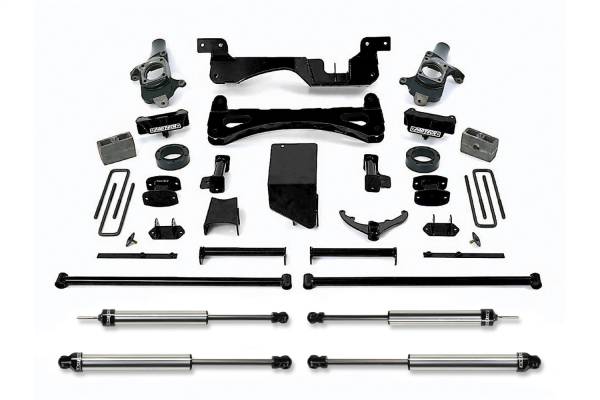 Fabtech - Fabtech Performance Lift System w/Shocks 6 in.  -  K1014DL - Image 1