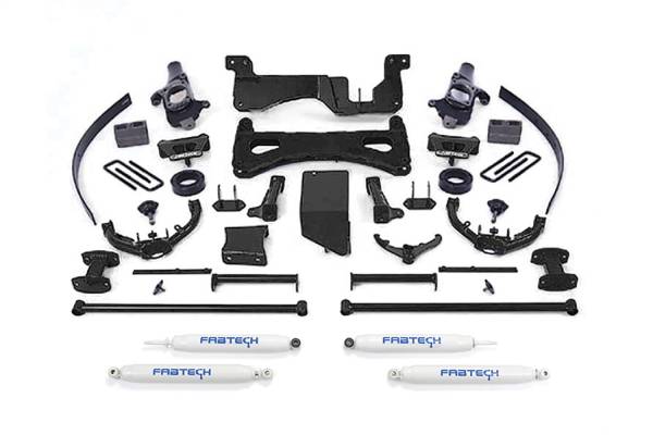 Fabtech - Fabtech Performance Lift System w/Shocks 8 in.  -  K1015 - Image 1