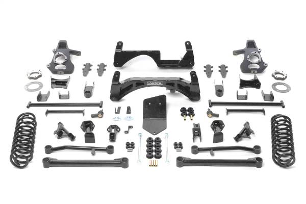 Fabtech - Fabtech Basic Lift System w/Shocks 7 in.  -  K1019 - Image 1