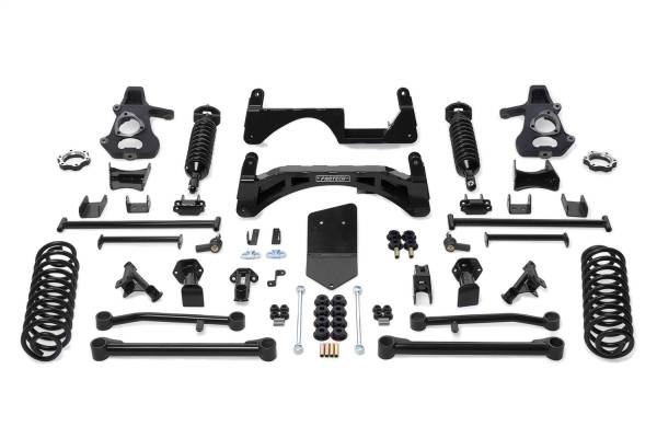 Fabtech - Fabtech Performance Lift System w/Shocks 7 in.  -  K1021DL - Image 1