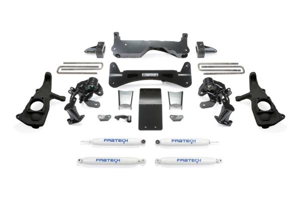 Fabtech - Fabtech Raised Torsion Suspension Lift System 6 in.  -  K1046 - Image 1