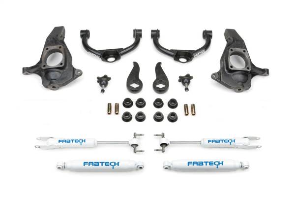 Fabtech - Fabtech Budget Lift System w/Shock 4 in.  -  K1055 - Image 1