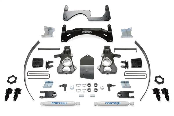 Fabtech - Fabtech Basic Lift System w/Shocks 6 in.  -  K1068 - Image 1