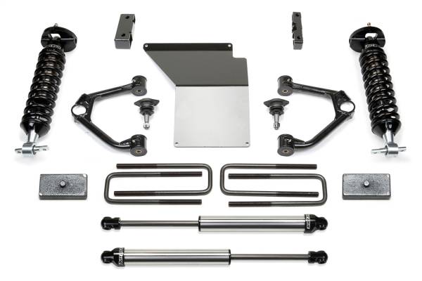 Fabtech - Fabtech Budget Lift System w/Shock 4 in.  -  K1070DL - Image 1