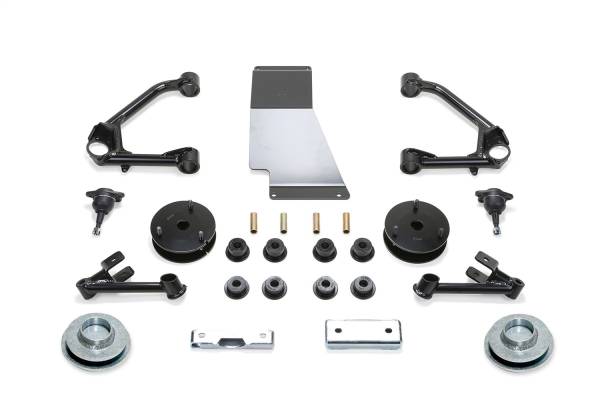 Fabtech - Fabtech Budget Lift System 4 in. Lift Incl. Upper Control Arms/Skid Plate/Spacer/All Required Hardware  -  K1081 - Image 1