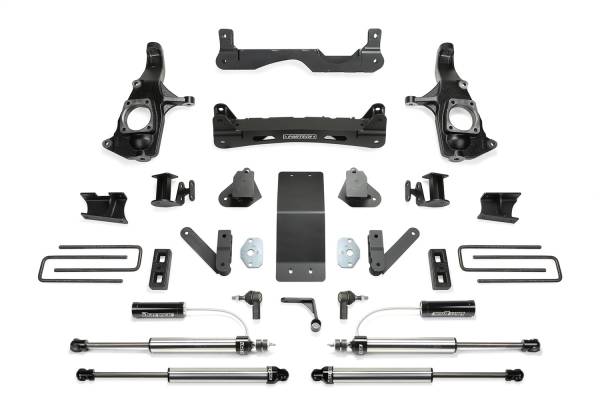 Fabtech - Fabtech Crossmember Lift System 4 in. Lift w/Dirt Logic 2.25 Resi Shocks  -  K1122DL - Image 1