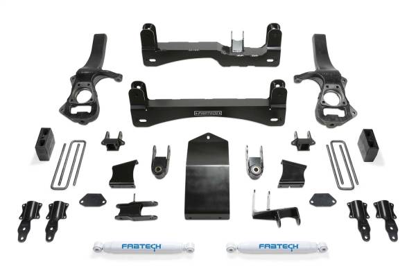 Fabtech - Fabtech Basic Lift System w/Shocks 6 in.  -  K1132 - Image 1