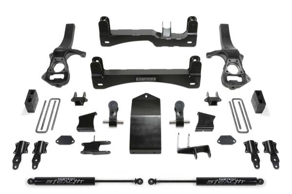 Fabtech - Fabtech Basic Lift System w/Shocks 4 in.  -  K1136M - Image 1