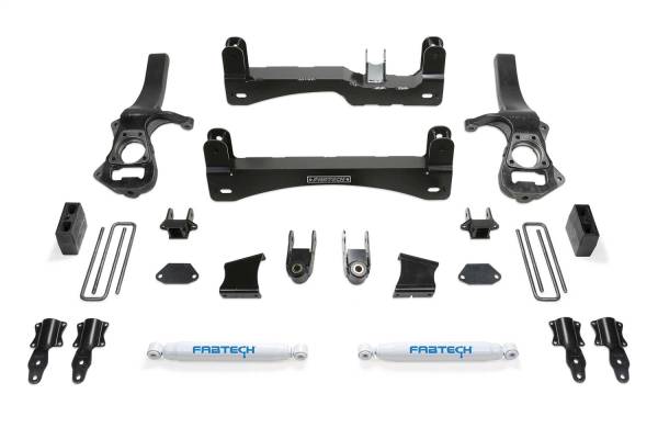 Fabtech - Fabtech Basic Lift System w/Shocks 6 in.  -  K1150 - Image 1