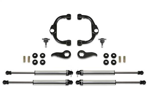 Fabtech - Fabtech Uniball UCA Lift System w/Shocks  -  K1157DL - Image 1