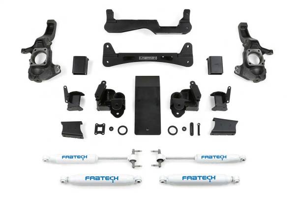 Fabtech - Fabtech Performance Lift System w/Shocks 6 in.  -  K1159 - Image 1