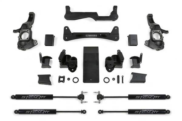 Fabtech - Fabtech Lift Kit 6 in. Lift w/Stealth Shocks For PN[FTS21277/FTS21278/FTS21279/FTS6358/FTS6240]  -  K1159M - Image 1