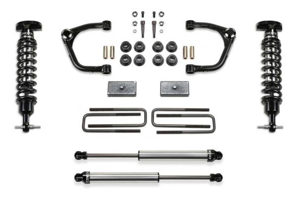 Fabtech - Fabtech Uniball UCA Lift System w/Shocks 3 in.  -  K1167DL - Image 1