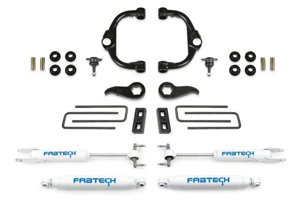 Fabtech - Fabtech Ball Joint UCA Lift System w/Shocks  -  K1179 - Image 1