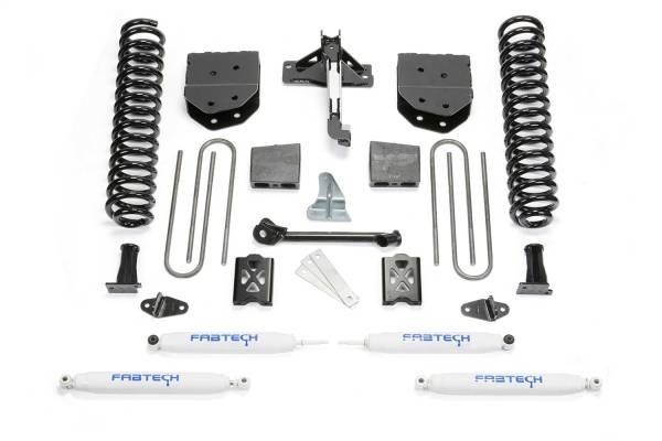 Fabtech - Fabtech Basic Lift System w/Shocks 6 in.  -  K2010 - Image 1