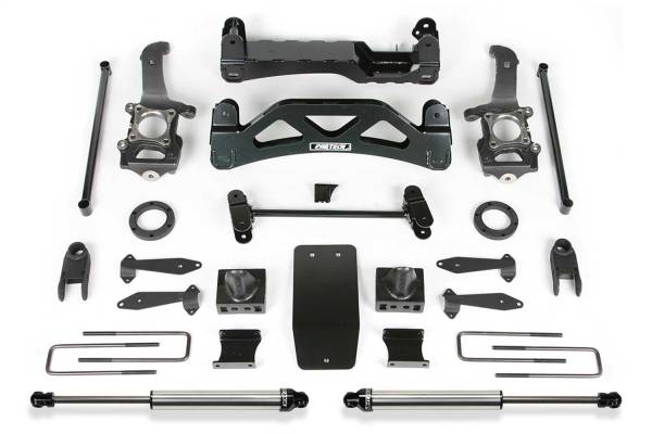 Fabtech - Fabtech Basic Lift System w/Shocks 6 in.  -  K2116DL - Image 1