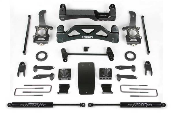 Fabtech - Fabtech Basic Lift System w/Shocks 6 in.  -  K2116M - Image 1