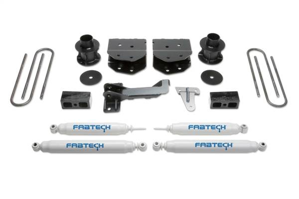 Fabtech - Fabtech Budget Lift System w/Shock 4 in.  -  K2160 - Image 1