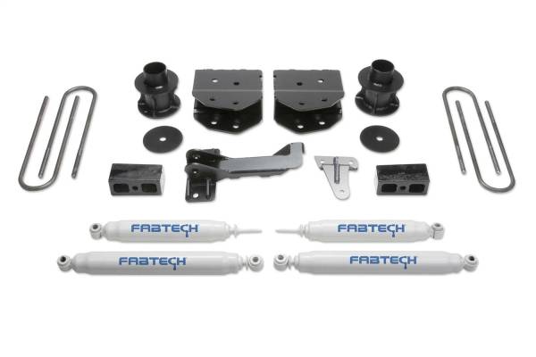 Fabtech - Fabtech Budget Lift System w/Shock 4 in.  -  K2181 - Image 1