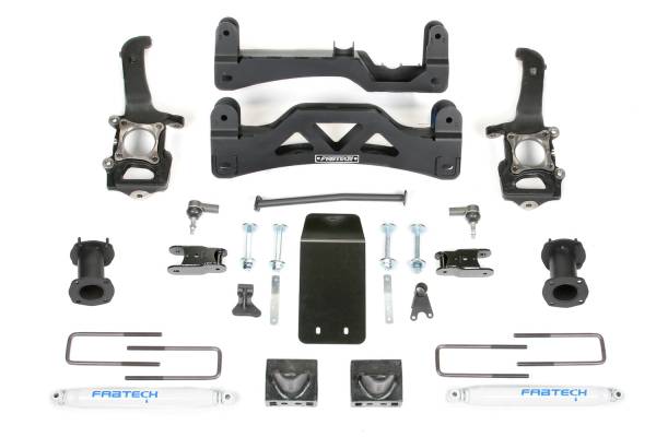 Fabtech - Fabtech Basic Lift System w/Shocks 6 in.  -  K2188 - Image 1