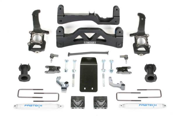 Fabtech - Fabtech Basic Lift System w/Shocks 6 in.  -  K2190 - Image 1