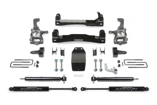 Fabtech - Fabtech Basic Lift System w/Shocks 4 in.  -  K2193M - Image 1