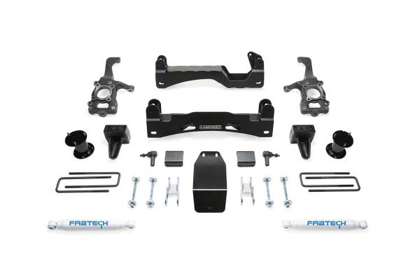 Fabtech - Fabtech Basic Lift System w/Shocks 6 in.  -  K2194 - Image 1