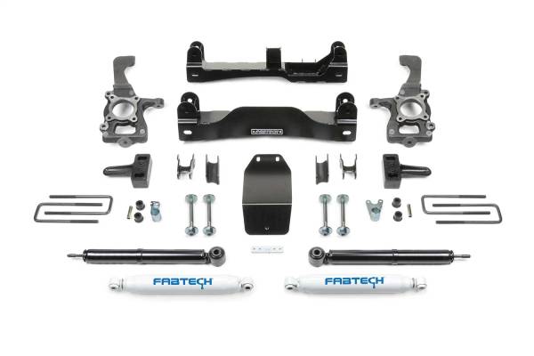 Fabtech - Fabtech Basic Lift System w/Shocks 4 in.  -  K2209 - Image 1