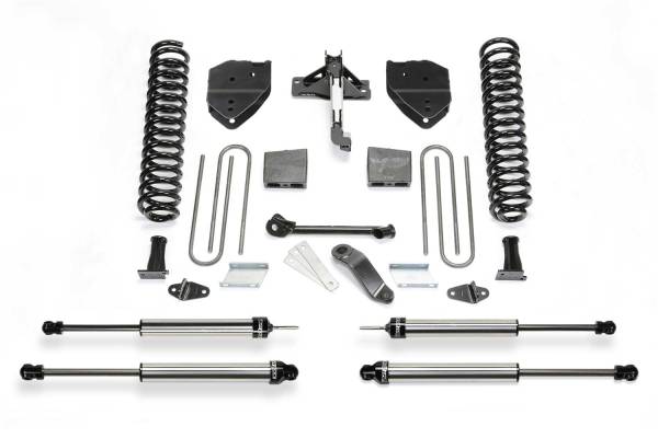 Fabtech - Fabtech Basic Lift System w/Shocks 4 in.  -  K2214DL - Image 1