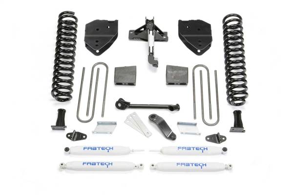 Fabtech - Fabtech Basic Lift System 4 in. Lift w/Performance Shocks  -  K2252 - Image 1