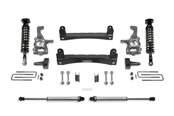 Fabtech - Fabtech Performance Lift System w/Shocks 4 in.  -  K2258DL - Image 1