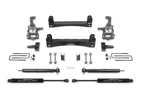 Fabtech - Fabtech Basic Lift System w/Shocks 4 in.  -  K2258M - Image 1